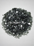 16 oz. Reflective Black Onyx Crushed Fire Glass 1/4in