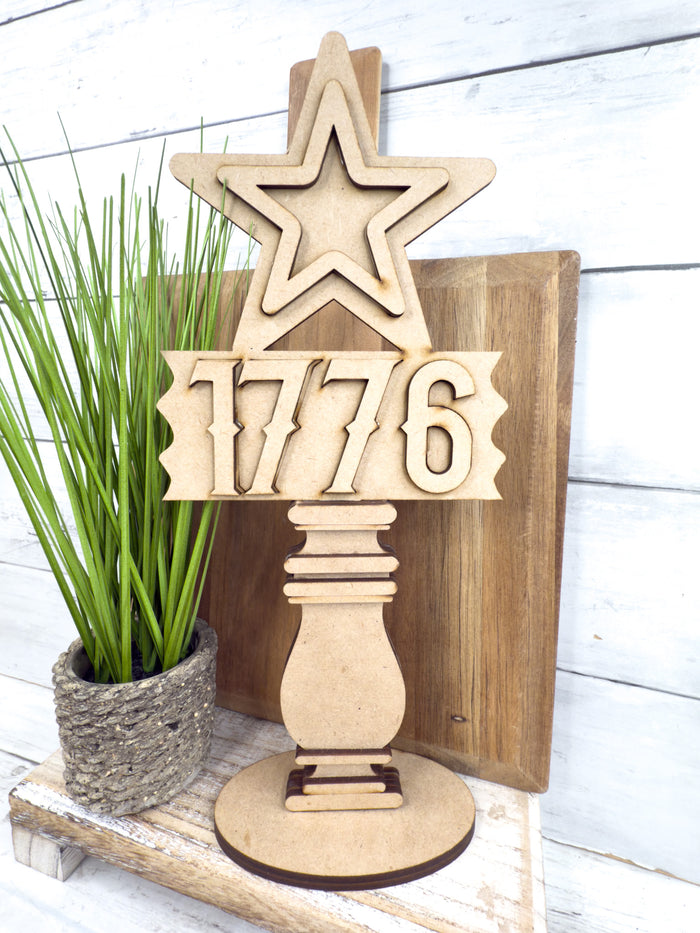 1776 Star Insert for Spindle Base