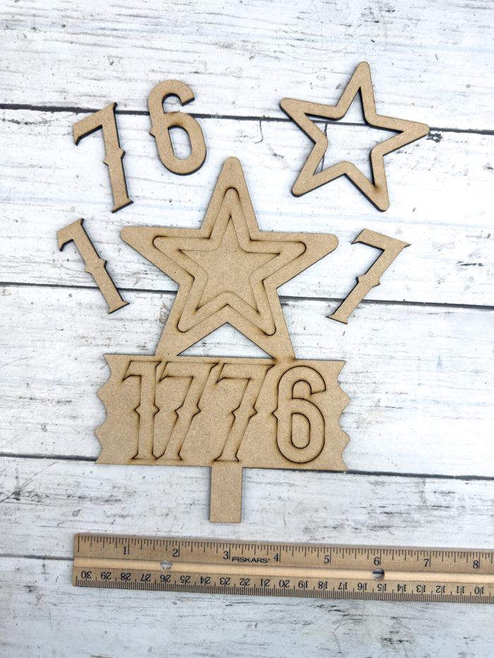 1776 Star Insert for Spindle Base
