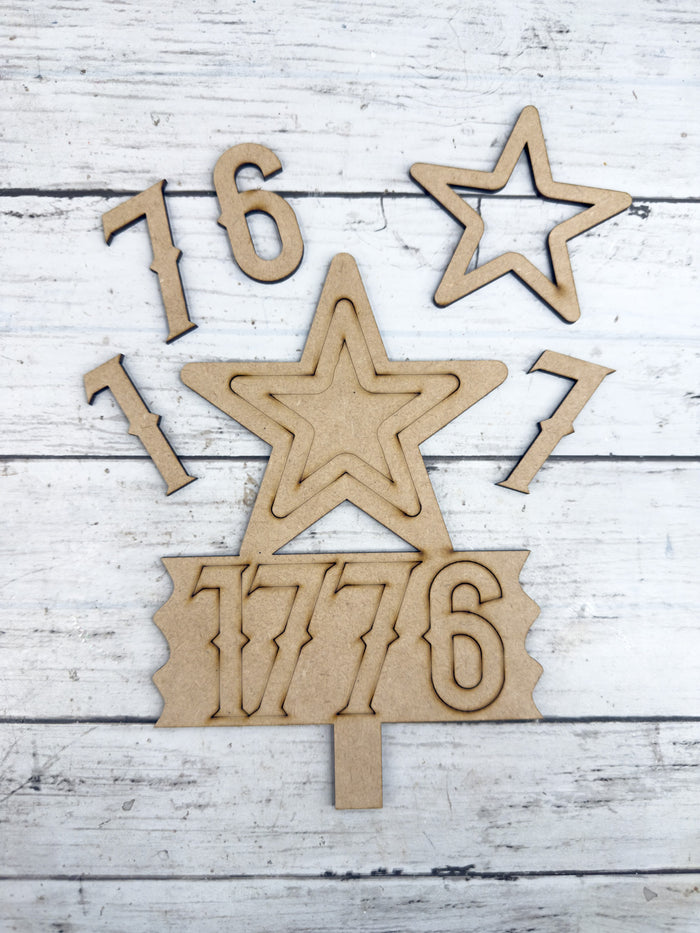 1776 Star Insert for Spindle Base