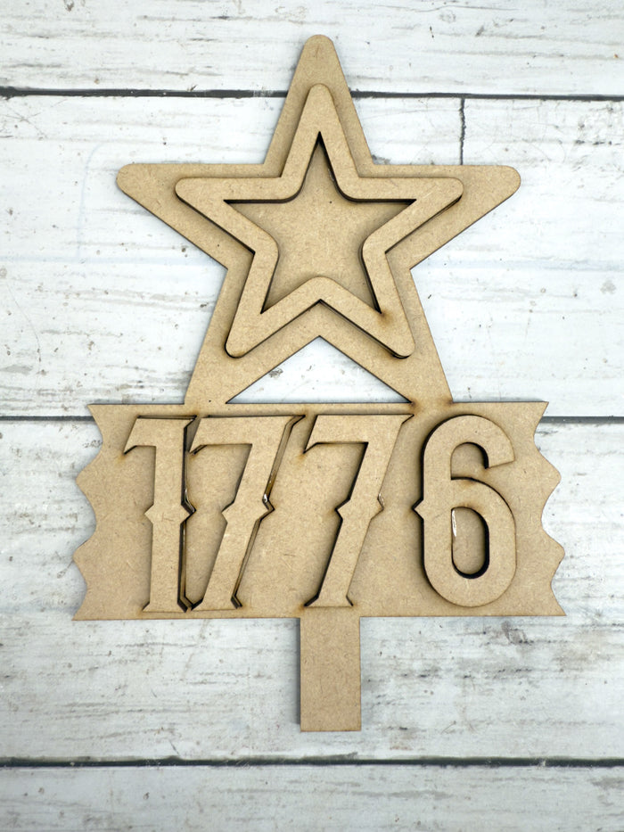 1776 Star Insert for Spindle Base