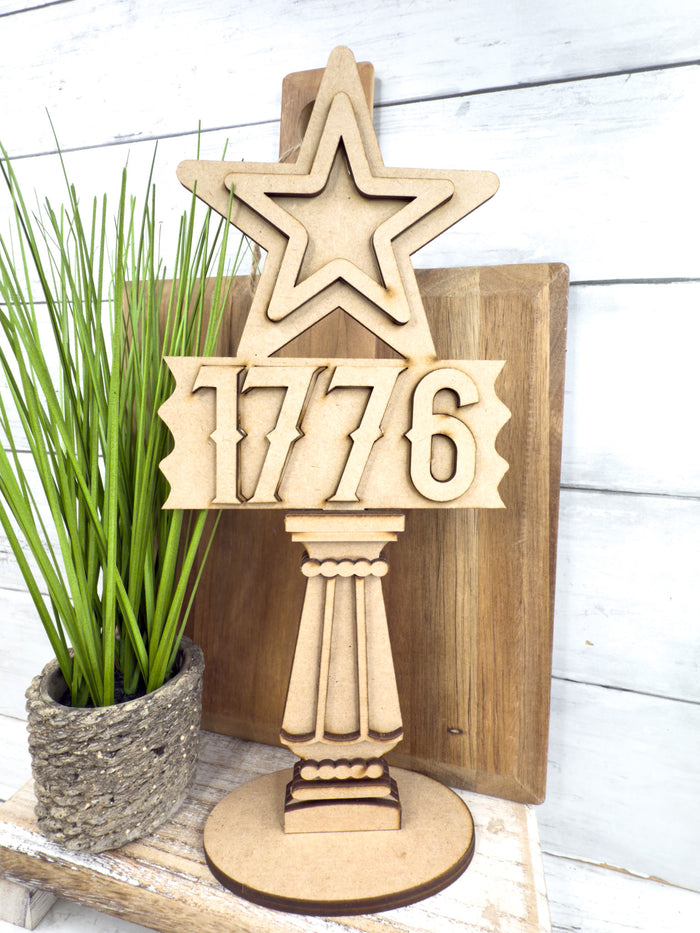 1776 Star Insert for Spindle Base