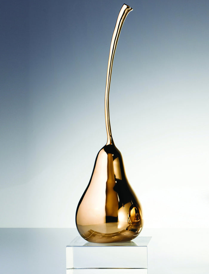 Apple Sculpture Gold