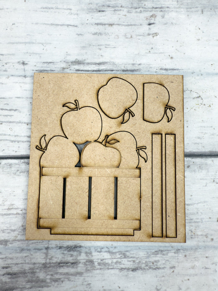 Apples Cloche Cake display Add on Insert kit