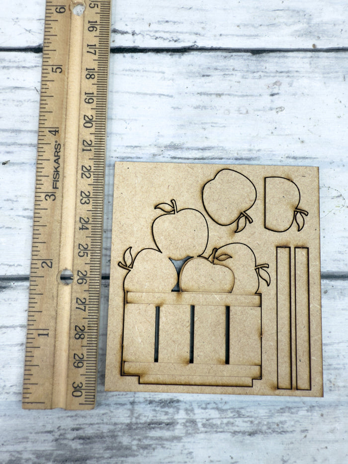Apples Cloche Cake display Add on Insert kit