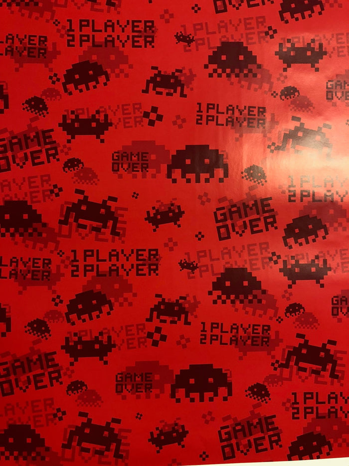 Arcade - Video Game Wrapping Paper - Escape Pod Online
