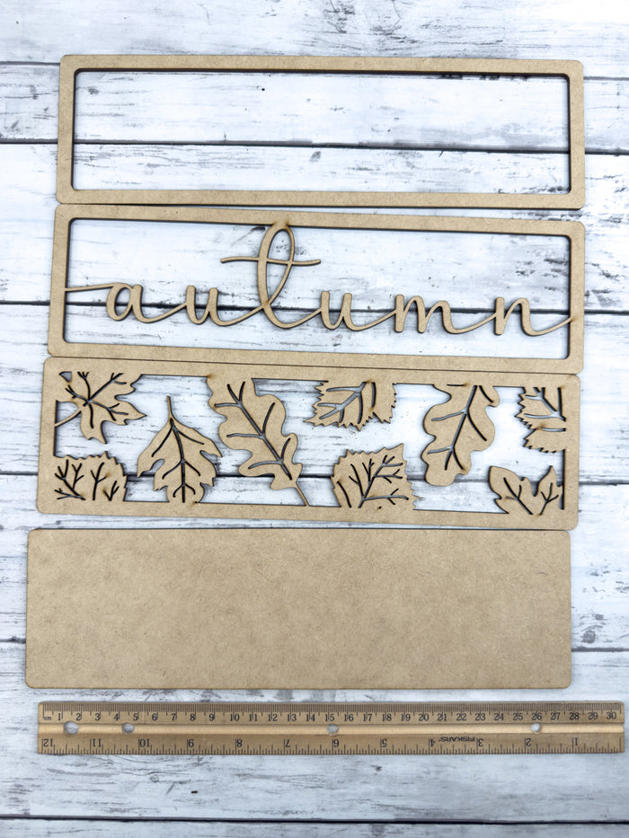 Autumn Sign Box Sitter DIY Kit