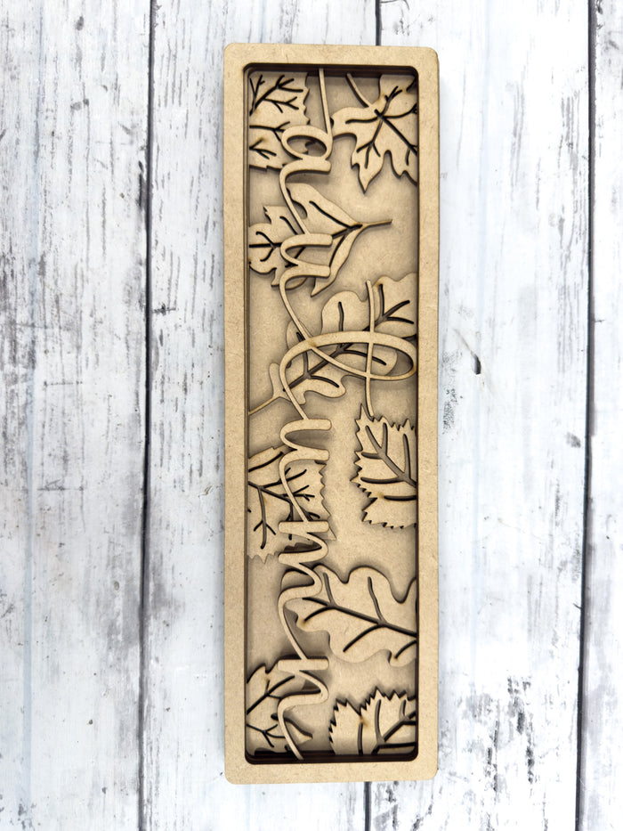 Autumn Sign Box Sitter DIY Kit