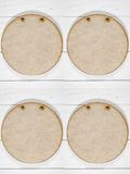 Blank 5 in Round with holes Cut out DIY Kit