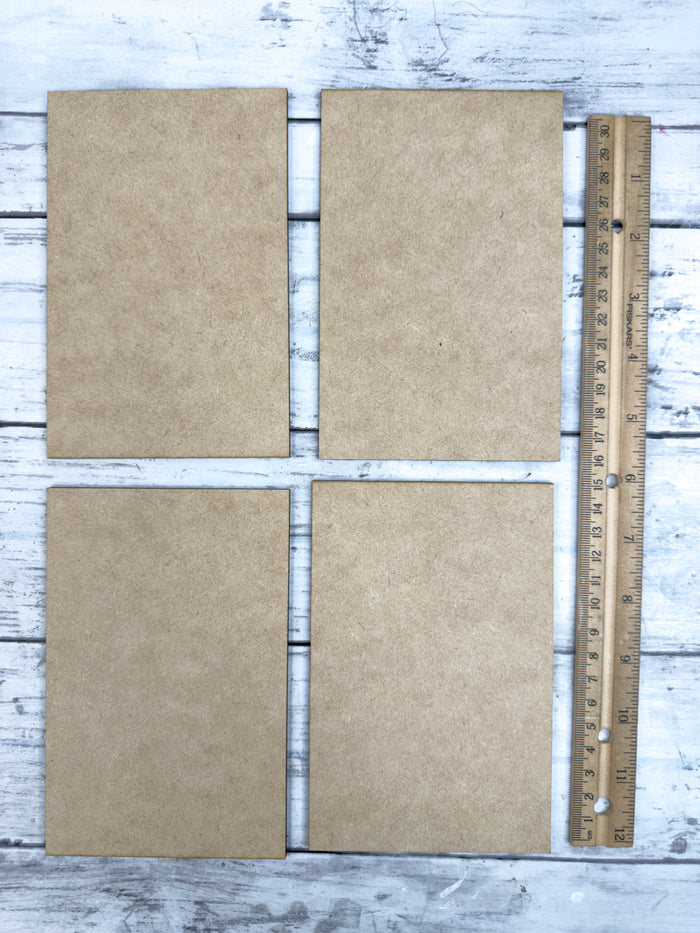 Blank set of Planks 4x6 inch DIY Kit