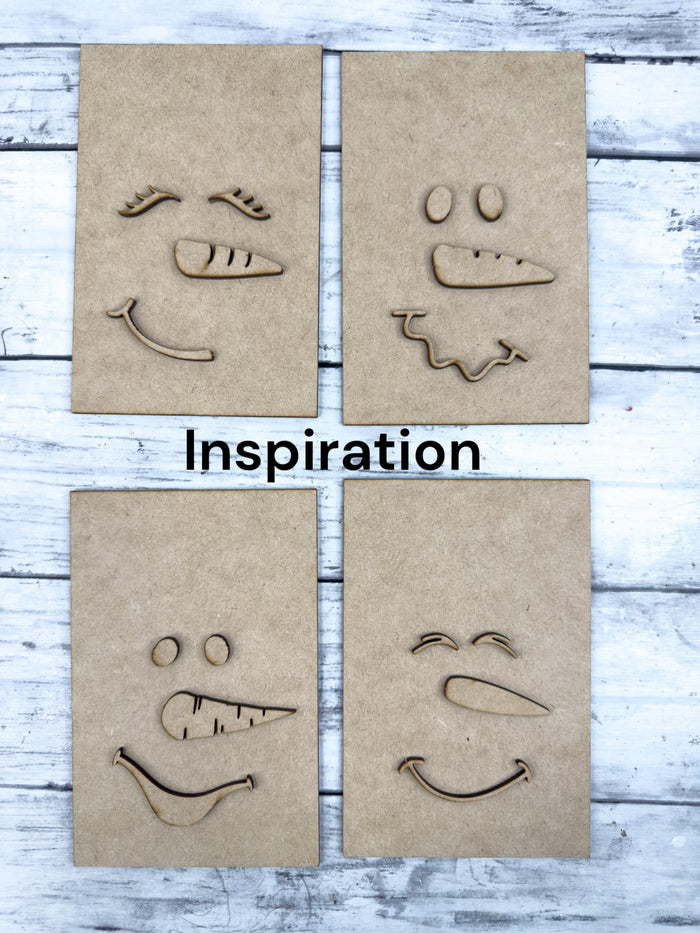 Blank set of Planks 4x6 inch DIY Kit