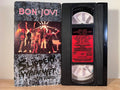 BON JOVI - slippery when wet: the videos - VHS