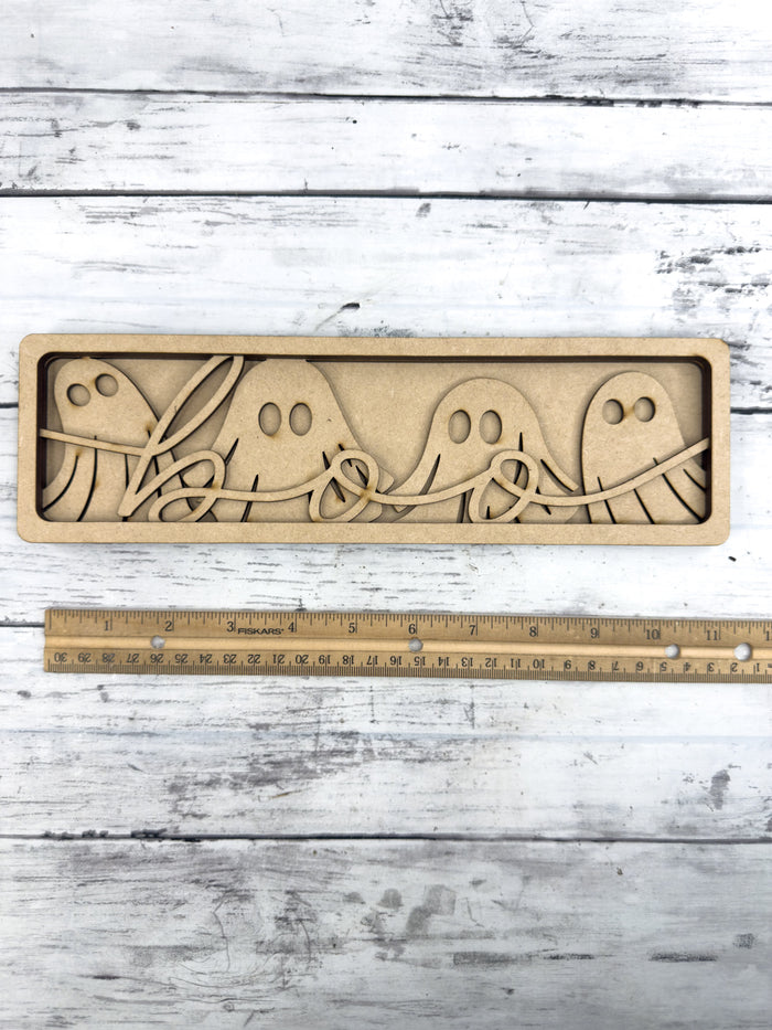 Boo Sign Box Sitter DIY Kit