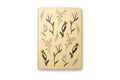 Butter Yellow Blooms Embroidered Journal Notebook