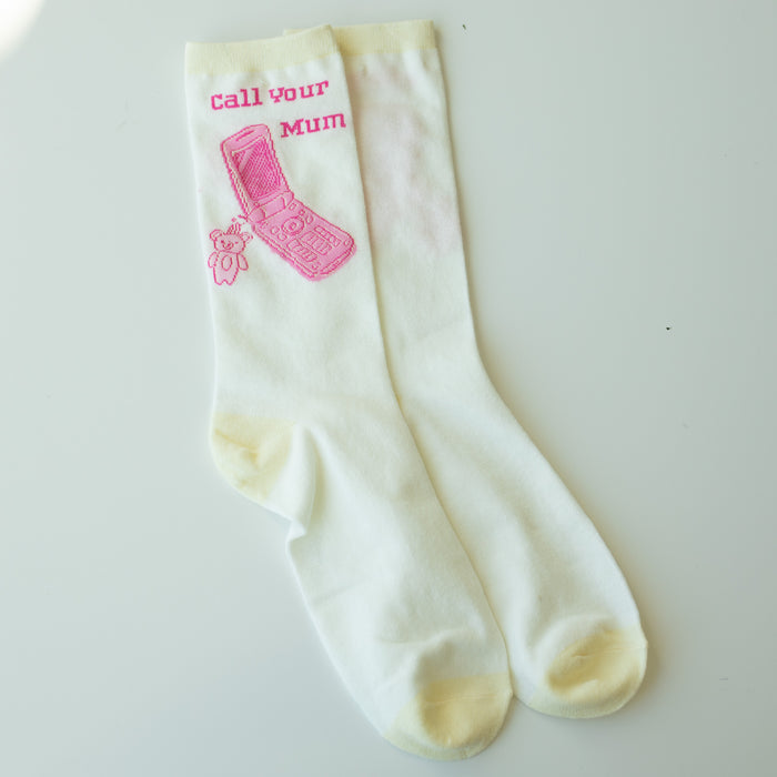 Call Your Mum Unisex Socks