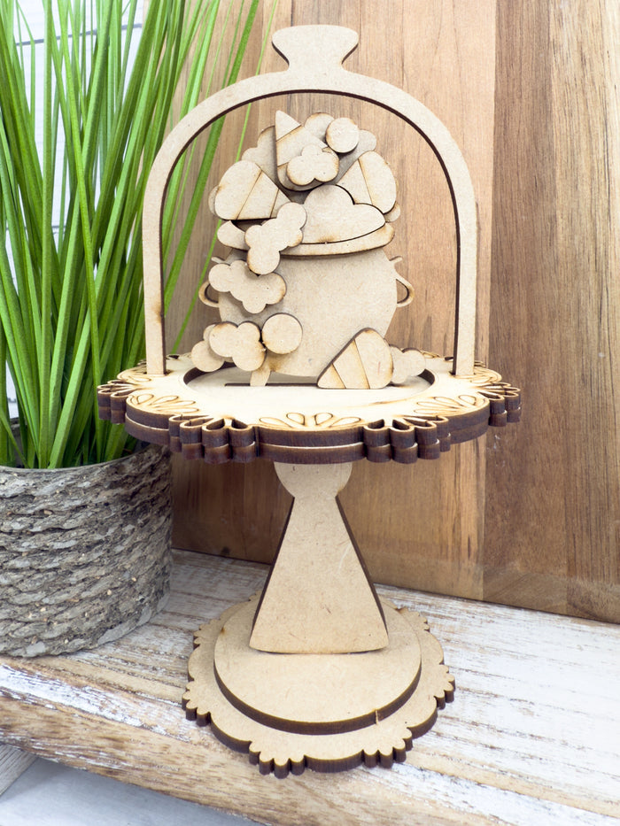 Cauldron Cloche Cake display Add on Insert kit