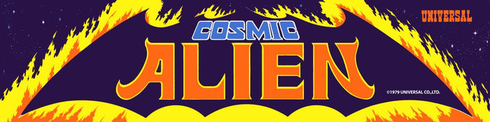 Cosmic Alien Arcade Marquee - Escape Pod Online