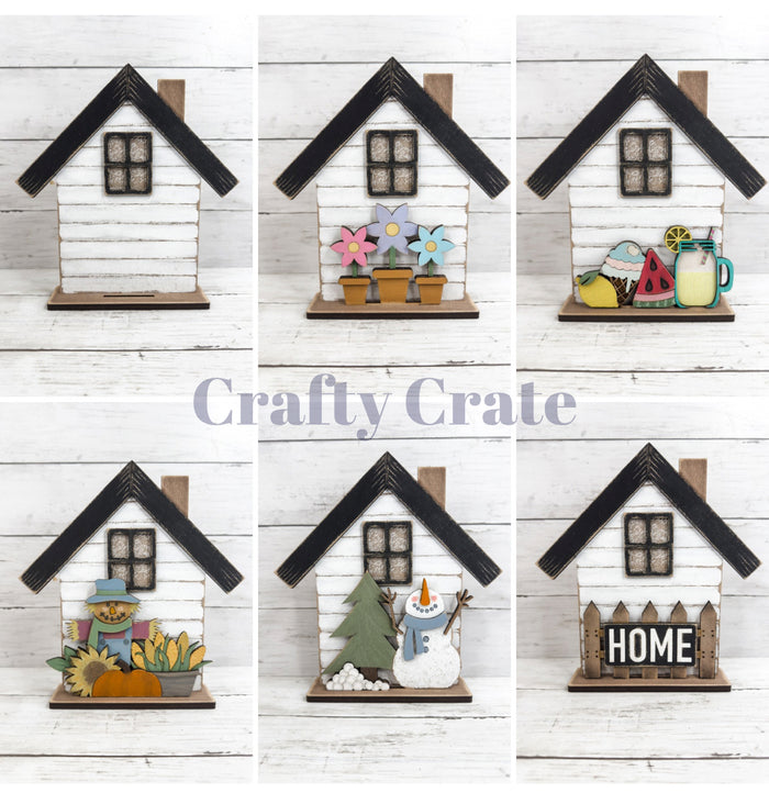 Crafty Crate Interchangeable House Dec 2024 Past Box Kit (non-subscription)