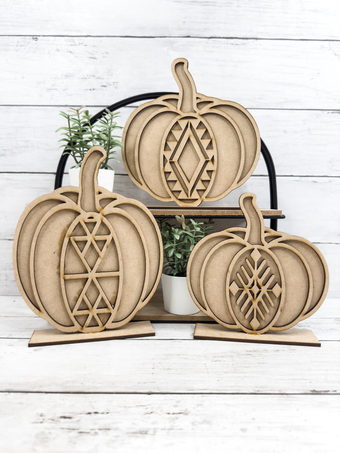 Crafty Crate Pumpkins Aug 2024 Past Box Kit (non-subscription)