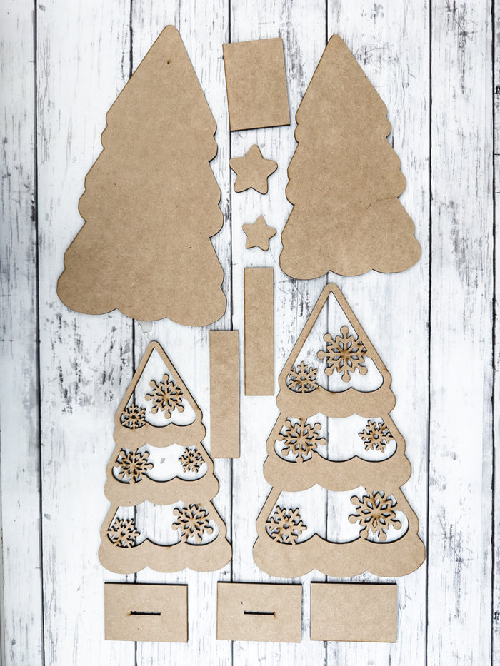 Crafty Crate Trees Nov 2024 Past Box Kit (non-subscription)