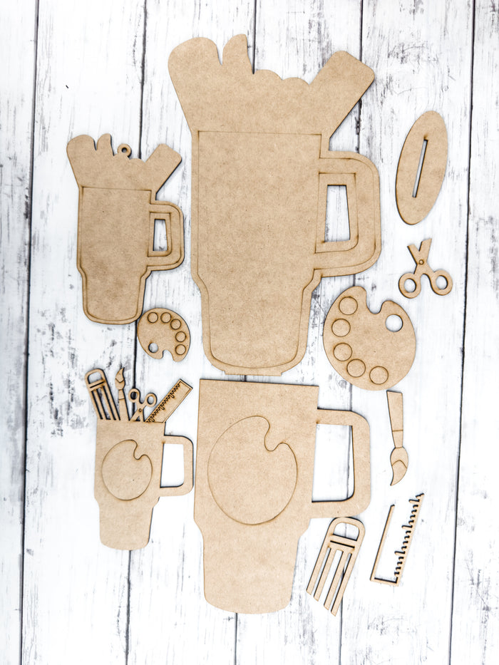 Crafty Crate Tumbler Sept 2024 Past Box Kit (non-subscription)