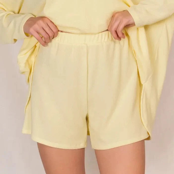 Crepe Hacci Shorts