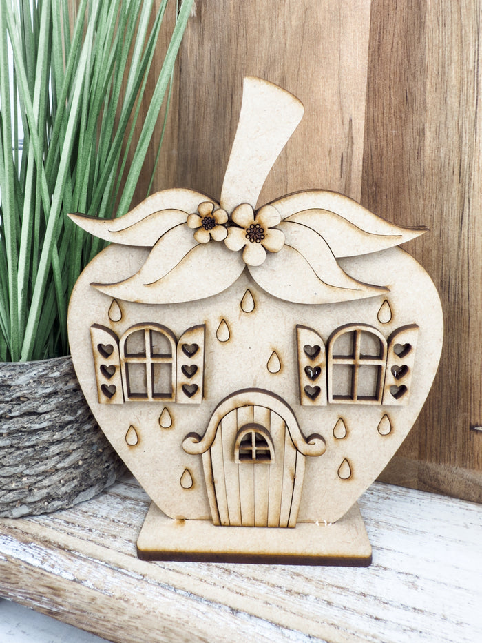 Cute Little Strawberry House Sitter DIY Kit