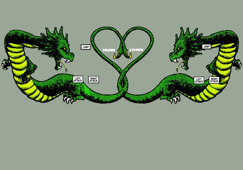 Double Dragon II 2 CPO - Control Panel Overlay - Escape Pod Online