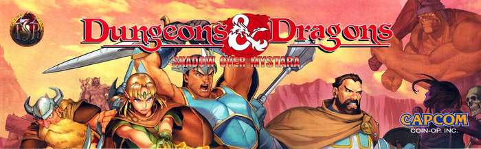 Dungeons & Dragons - Shadow Over Mystara Marquee - Escape Pod Online