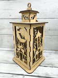 Exclusive 3D Haunted Houses Lantern DIY Kit