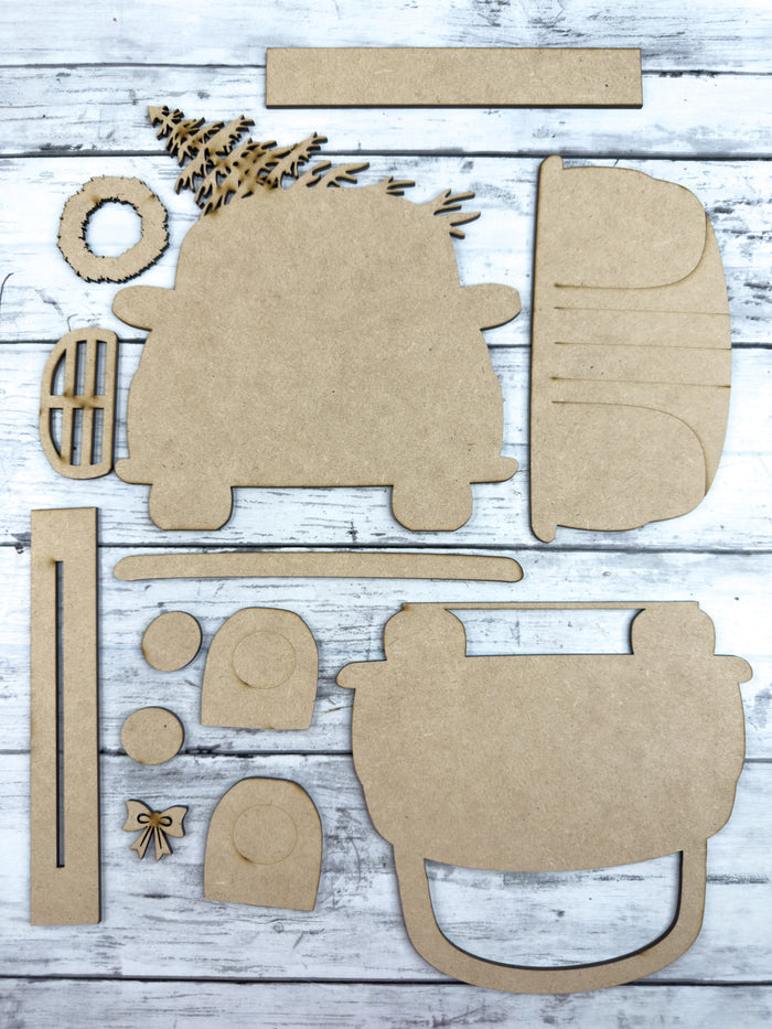 Exclusive Festive Christmas Car DIY Kit