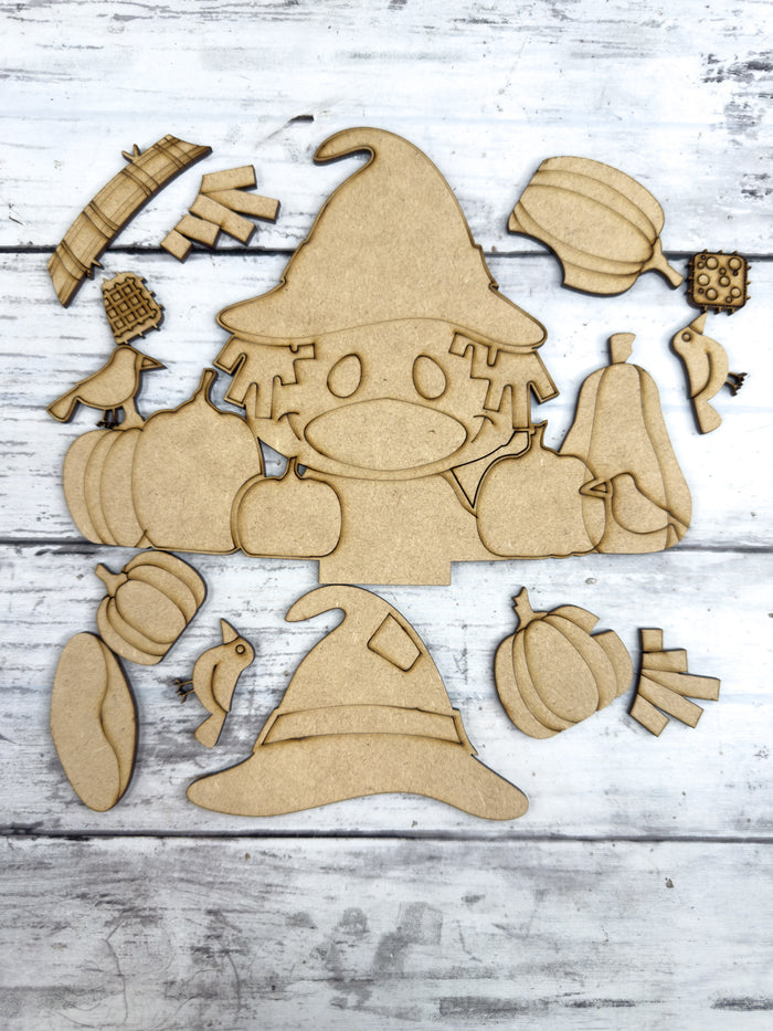 Fall Duck Tab Slot Insert for Interchangeable bases DIY Craft Kit