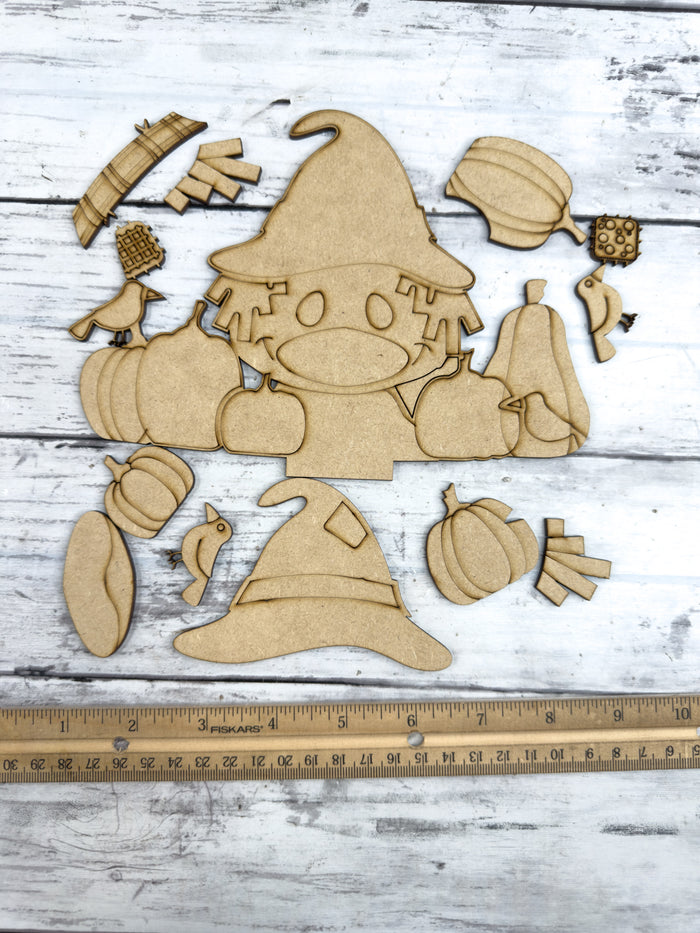 Fall Duck Tab Slot Insert for Interchangeable bases DIY Craft Kit