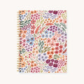 Floral 7x9 Hardcover Spiral Notebook