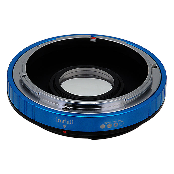 Fotodiox Pro Lens Mount Adapter Compatible with Canon FD & FL 35mm SLR lens to Canon EOS (EF, EF-S) Mount SLR Camera Body - with Generation v10 Focus Confirmation Chip and Built-In Aperture Control Dial
