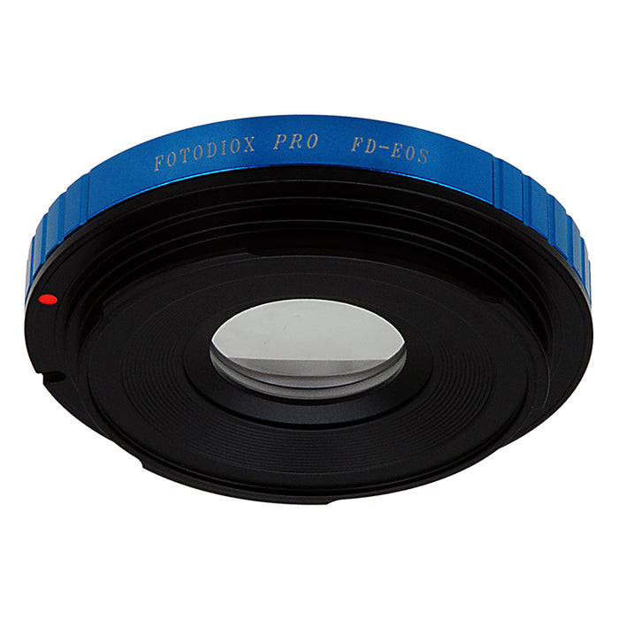 Fotodiox Pro Lens Mount Adapter Compatible with Canon FD & FL 35mm SLR lens to Canon EOS (EF, EF-S) Mount SLR Camera Body - with Generation v10 Focus Confirmation Chip and Built-In Aperture Control Dial