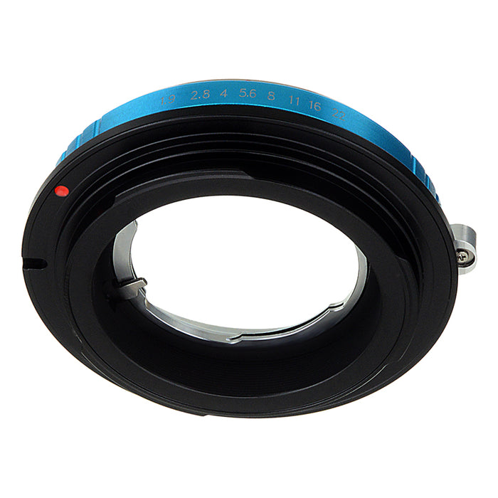 Fotodiox Pro Lens Mount Adapter Compatible with Deckel-Bayonett (Deckel Bayonet, DKL) Mount SLR Lens to Canon EOS (EF-S) Mount SLR Camera Body - with Generation v10 Focus Confirmation Chip and Selectable Clicked / Declicked Aperture Control