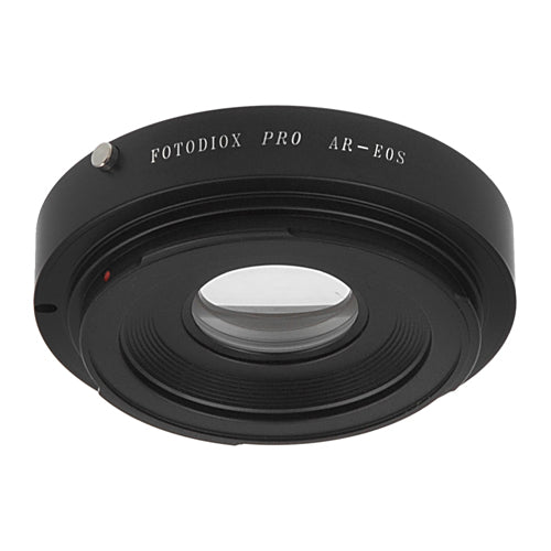 Fotodiox Pro Lens Mount Adapter Compatible with Konica Auto-Reflex (AR) SLR Lens to Canon EOS (EF, EF-S) Mount SLR Camera Body - with Generation v10 Focus Confirmation Chip