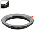 Fotodiox Pro Lens Mount Adapter Compatible with Leica R SLR Lens to Canon EOS (EF, EF-S) Mount SLR Camera Body - with Generation v10 Focus Confirmation Chip