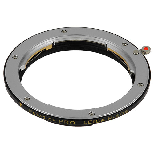 Fotodiox Pro Lens Mount Adapter Compatible with Leica R SLR Lens to Canon EOS (EF, EF-S) Mount SLR Camera Body - with Generation v10 Focus Confirmation Chip