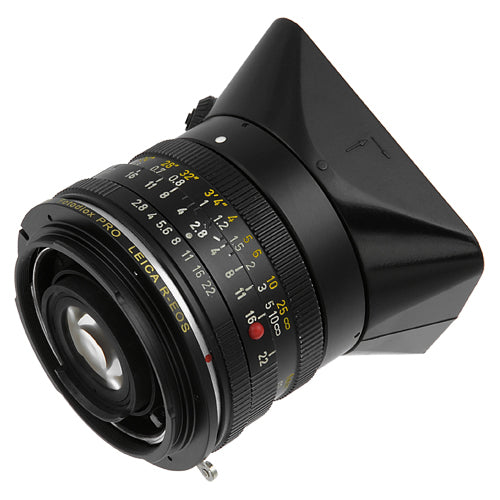 Fotodiox Pro Lens Mount Adapter Compatible with Leica R SLR Lens to Canon EOS (EF, EF-S) Mount SLR Camera Body - with Generation v10 Focus Confirmation Chip