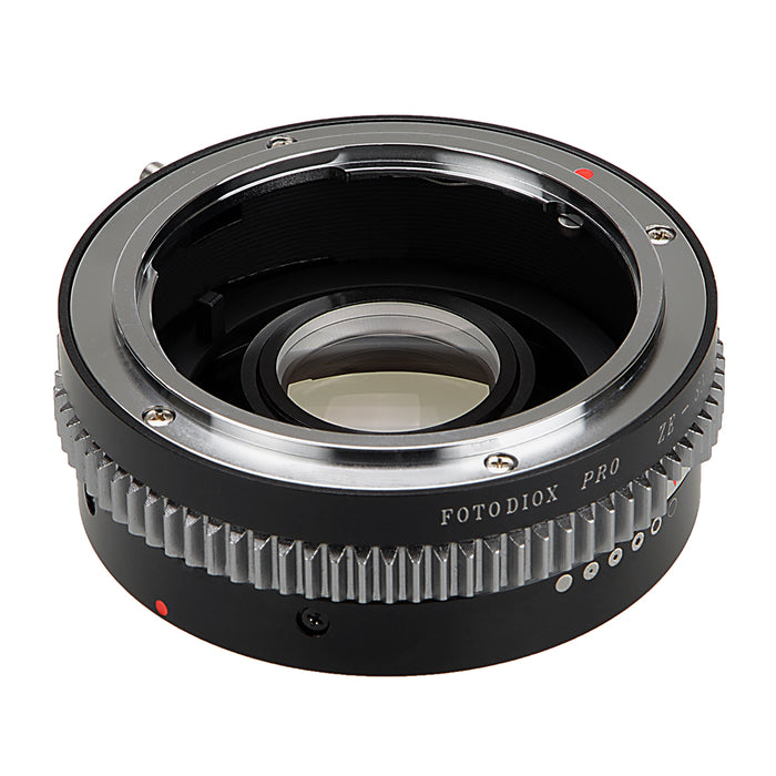 Fotodiox Pro Lens Mount Adapter Compatible with Mamiya 35mm (ZE) SLR Lens to Canon EOS (EF, EF-S) Mount SLR Camera Body - with Generation v10 Focus Confirmation Chip and Built-In Aperture Control Dial