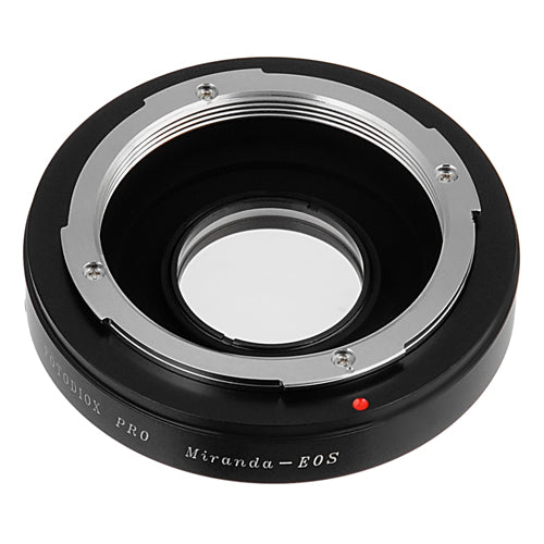 Fotodiox Pro Lens Mount Adapter Compatible with Miranda (MIR) SLR Lens to Canon EOS (EF, EF-S) Mount SLR Camera Body - with Generation v10 Focus Confirmation Chip