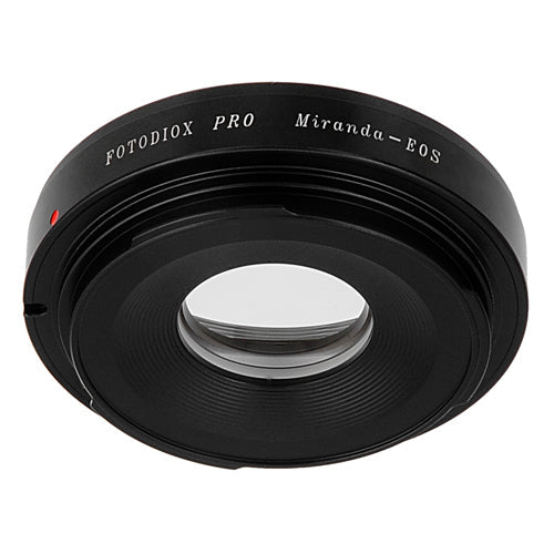 Fotodiox Pro Lens Mount Adapter Compatible with Miranda (MIR) SLR Lens to Canon EOS (EF, EF-S) Mount SLR Camera Body - with Generation v10 Focus Confirmation Chip