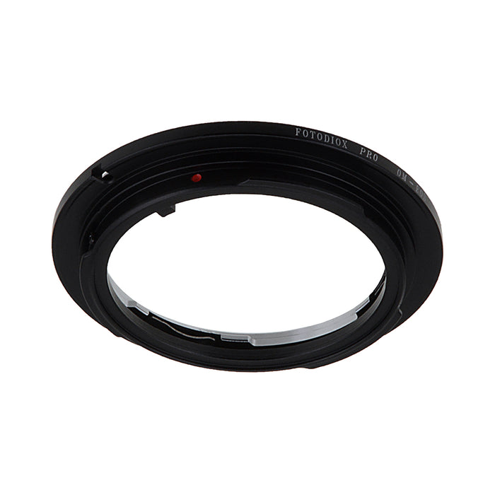 Fotodiox Pro Lens Mount Adapter Compatible with Olympus Zuiko (OM) 35mm SLR Lens to Canon EOS (EF, EF-S) Mount SLR Camera Body - with Generation v10 Focus Confirmation Chip