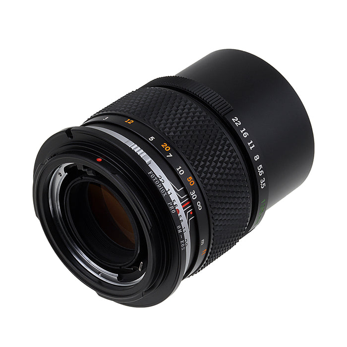 Fotodiox Pro Lens Mount Adapter Compatible with Olympus Zuiko (OM) 35mm SLR Lens to Canon EOS (EF, EF-S) Mount SLR Camera Body - with Generation v10 Focus Confirmation Chip