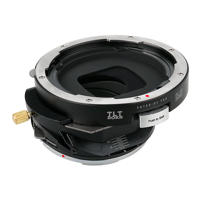 Fotodiox Pro TLT ROKR - Tilt / Shift Lens Mount Adapter Compatible with for Hasselblad V-Mount SLR Lenses to Canon EOS (EF, EF-S) Mount SLR Camera Body - with Generation v10 Focus Confirmation Chip