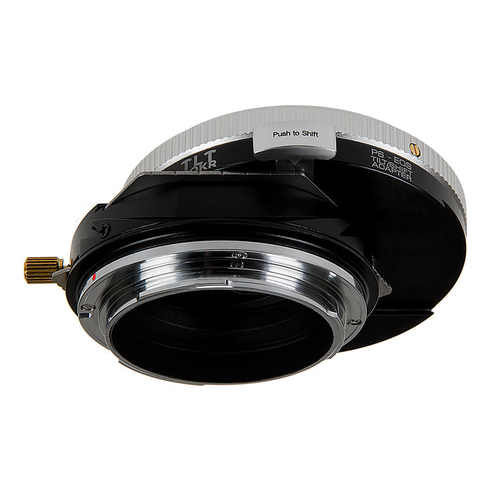 Fotodiox Pro TLT ROKR - Tilt / Shift Lens Mount Adapter Compatible with for Pentacon 6 (Kiev 66) Lenses to Canon EOS (EF, EF-S) Mount SLR Camera Body - with Generation v10 Focus Confirmation Chip