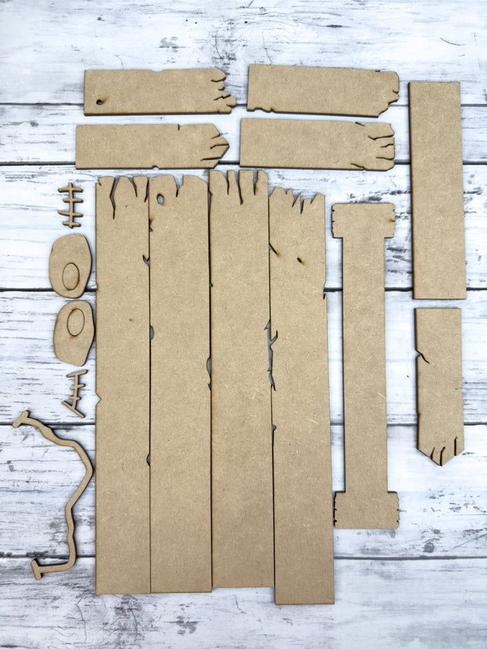 Frankenstein Plank Leaner DIY Kit