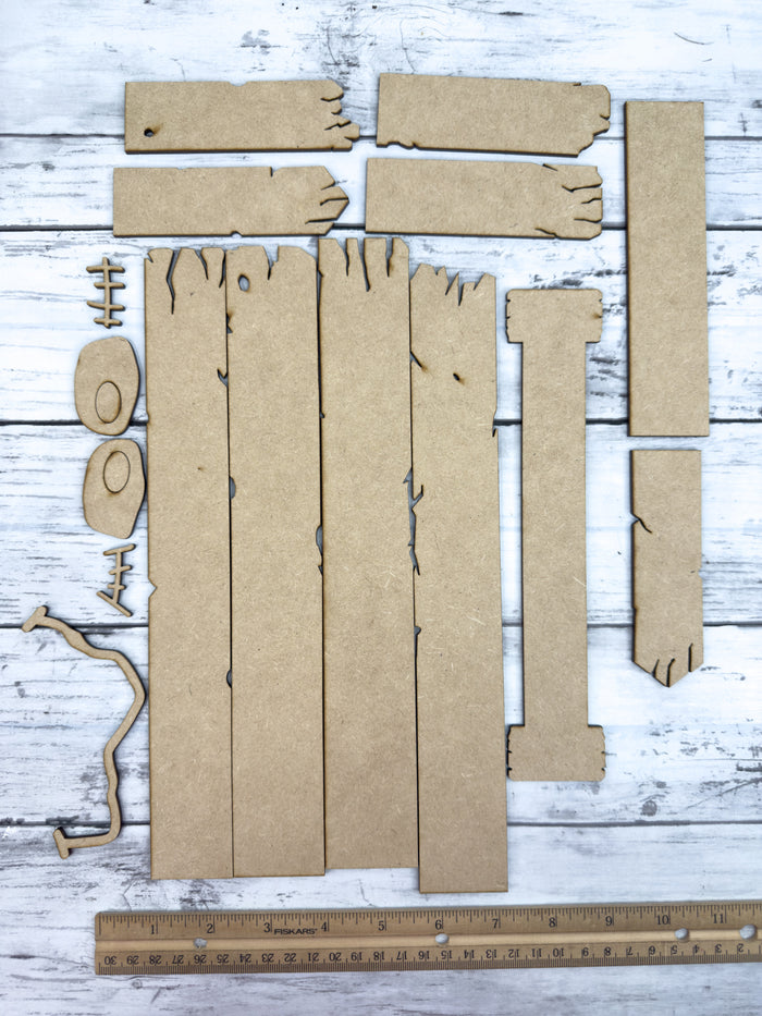 Frankenstein Plank Leaner DIY Kit